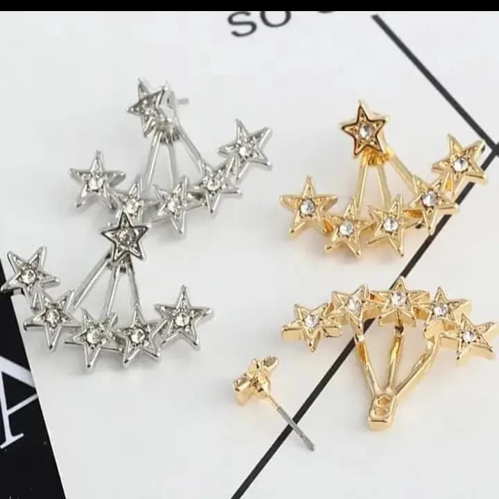 Elegant Star Ear Studs